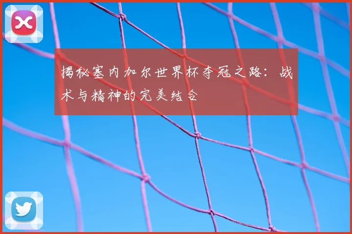 揭秘塞内加尔世界杯夺冠之路：战术与精神的完美结合